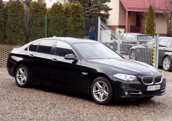 BMW Seria 5 cena 62999 przebieg: 195000, rok produkcji 2014 z Zakliczyn małe 379